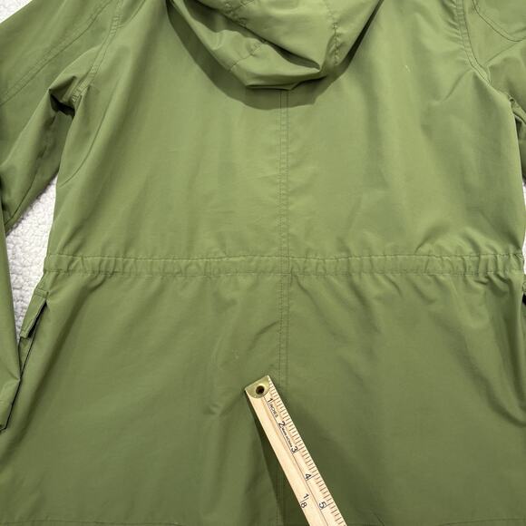 EILEEN FISHER Womens PM Hooded Full Zip Jacket Recycled Polyester Cinch Waist - Picture 10 of 13